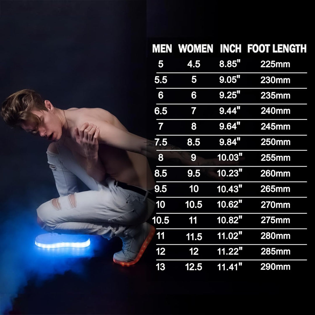 LED Leuchtschuhe für Kinder - USB Aufladbare Sneaker-Luzern Mode