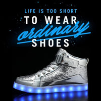 LED Leuchtschuhe für Kinder - USB Aufladbare Sneaker-Luzern Mode