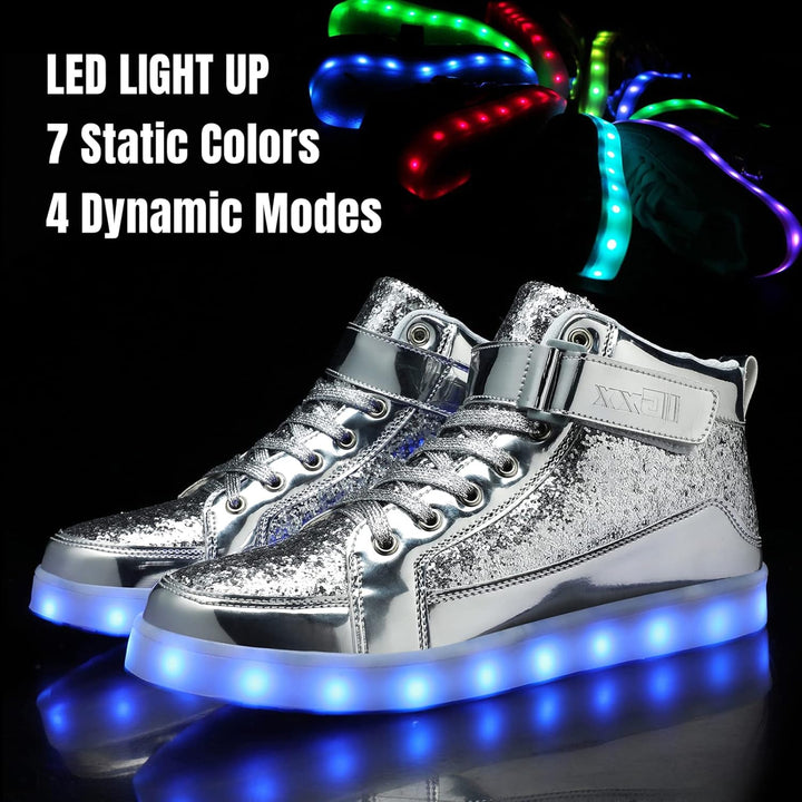LED Leuchtschuhe für Kinder - USB Aufladbare Sneaker-Luzern Mode