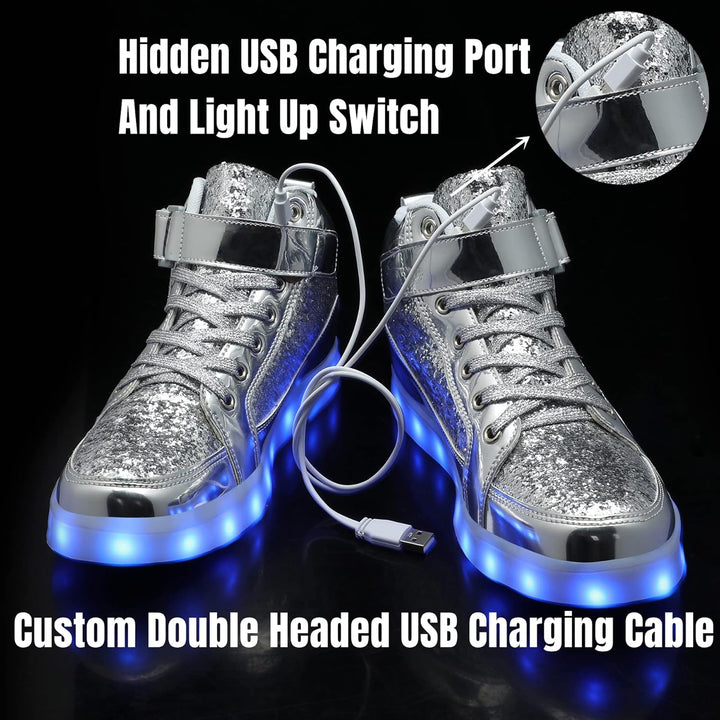 LED Leuchtschuhe für Kinder - USB Aufladbare Sneaker-Luzern Mode