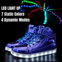 LED Leuchtschuhe für Kinder - USB Aufladbare Sneaker-Luzern Mode