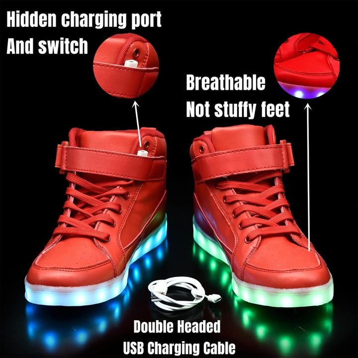LED Leuchtschuhe für Kinder - USB Aufladbare Sneaker-Luzern Mode