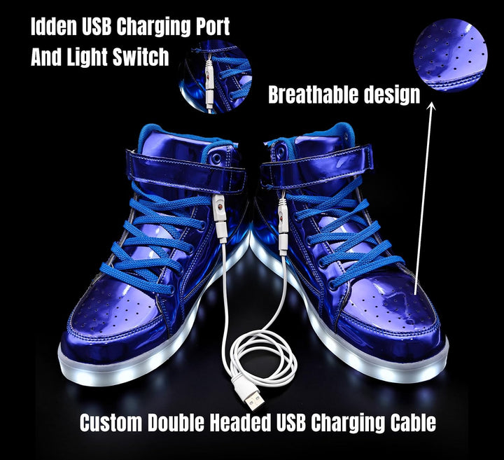 LED Leuchtschuhe für Kinder - USB Aufladbare Sneaker-Luzern Mode
