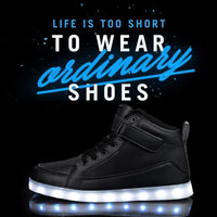 LED Leuchtschuhe für Kinder - USB Aufladbare Sneaker-Luzern Mode