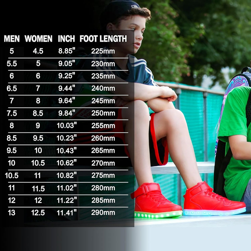 LED Leuchtschuhe für Kinder - USB Aufladbare Sneaker-Luzern Mode