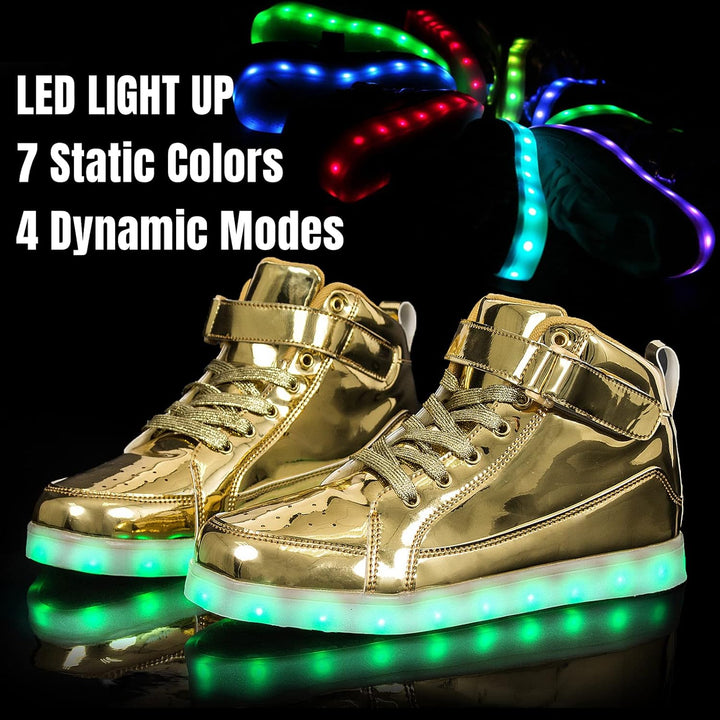 LED Leuchtschuhe für Kinder - USB Aufladbare Sneaker-Luzern Mode