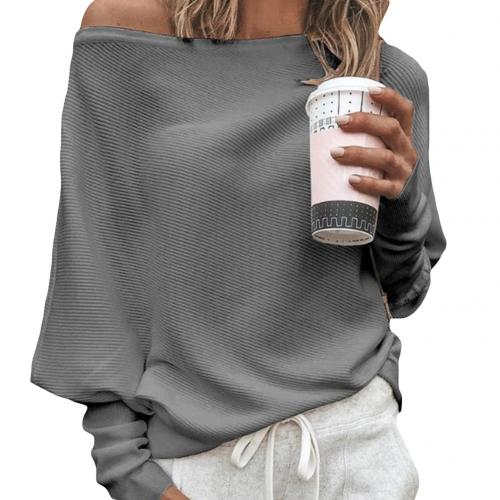 Asymmetrischer Damen Strickpullover für Herbstmode-Luzern Mode