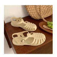 Plateau Sandalen Damen | verstellbare Riemen | luftiges Material | Sommerlook-Luzern Mode