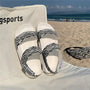 Plateau Sandalen Damen | verstellbare Riemen | luftiges Material | Sommerlook-Weiß-35-Luzern Mode