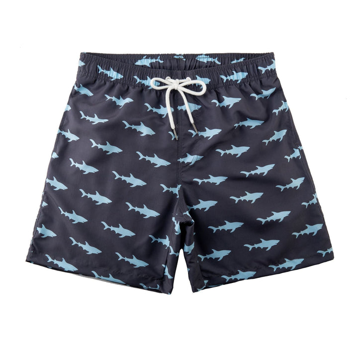 Schnelltrocknend | elastischer Bund | Seitentaschen | Printdesign | Herren Shorts-Hai-S-Luzern Mode