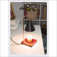 Kerzenwärmer-Lampe | Sicher | Langlebig | Stilvoll | Stimmungsvolles Licht | Vielseitig-Schwarz-Luzern Mode