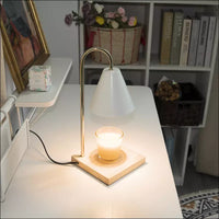 Kerzenwärmer-Lampe | Sicher | Langlebig | Stilvoll | Stimmungsvolles Licht | Vielseitig-Weiß-Luzern Mode
