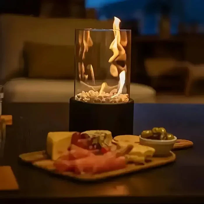 Tischfeuerkorb | Stilvoll Vielseitig Langlebig Wetterfest Atmosphärisch-Luzern Mode