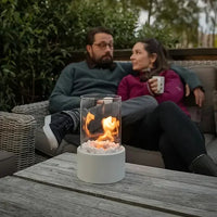 Tischfeuerkorb | Stilvoll Vielseitig Langlebig Wetterfest Atmosphärisch-Luzern Mode