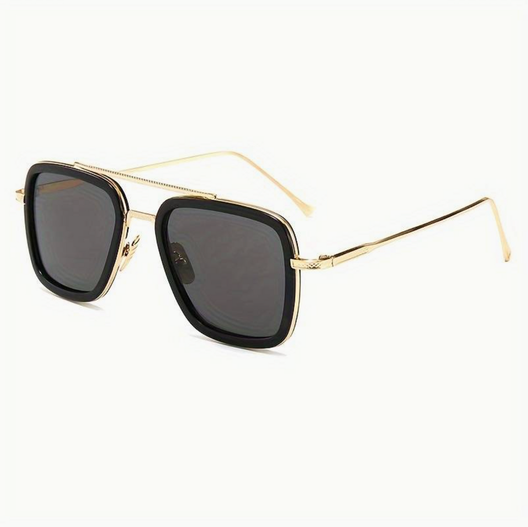 Unisex | Luxus Sonnenbrille UV400 | Trendiges Premium-Modell für den Sommer-Schwarz-Luzern Mode