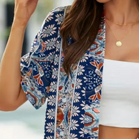 Damenbluse mit floralem Muster – Elegante Sommermode-Luzern Mode