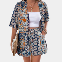 Damenbluse mit floralem Muster – Elegante Sommermode-Luzern Mode