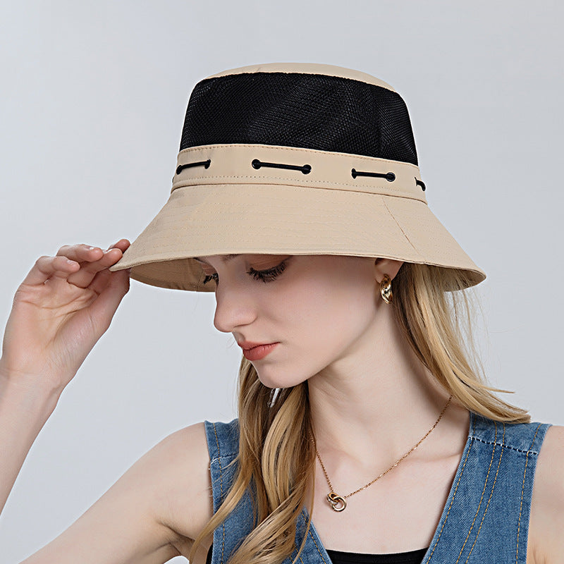 Sonnenhut Damen | Atmungsaktiv & Leicht | Stylisch | Sommer Accessoire | Vina-Beige-Luzern Mode