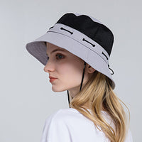 Sonnenhut Damen | Atmungsaktiv & Leicht | Stylisch | Sommer Accessoire | Vina-Grau-Luzern Mode
