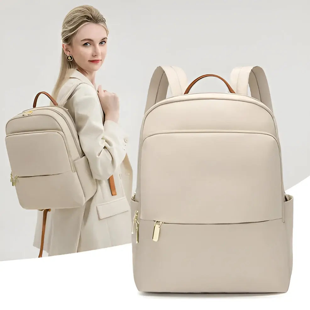Wasserdichter Laptop Rucksack für Damen und Herren 15 Zoll-Luzern Mode