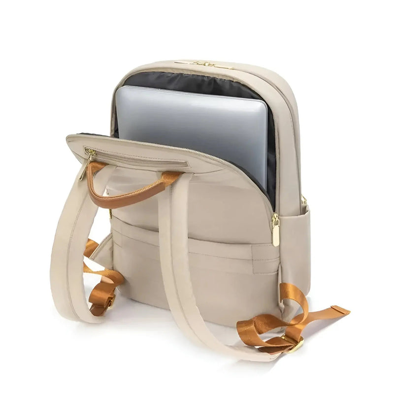 Wasserdichter Laptop Rucksack für Damen und Herren 15 Zoll-Luzern Mode