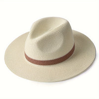 Sommerhut breite Krempe | Panama Sonnenhut Unisex | Trendiger UV-Schutz-Luzern Mode