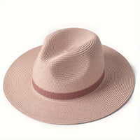 Sommerhut breite Krempe | Panama Sonnenhut Unisex | Trendiger UV-Schutz-Luzern Mode