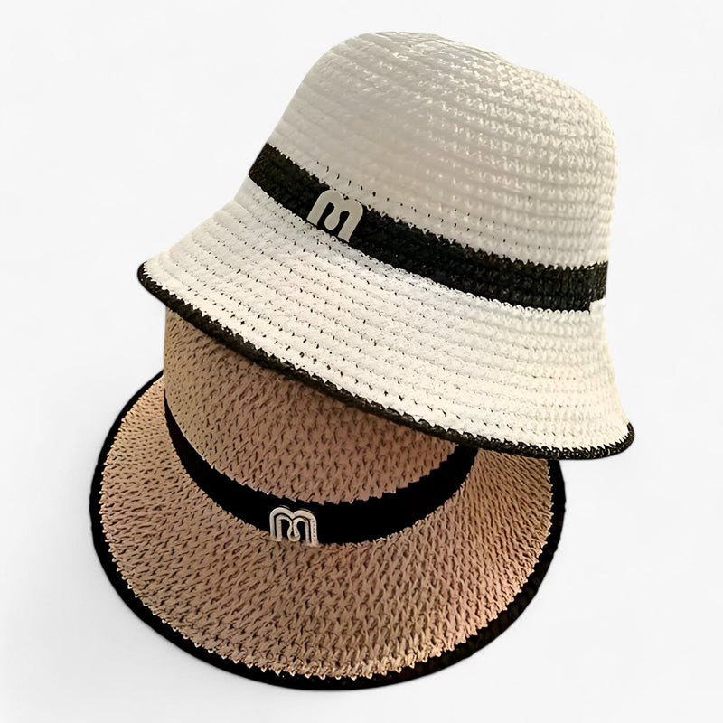 Sonnenhut Damen Sommer | Faltbar atmungsaktiv | Mit Krempe | Leicht & stylisch-Luzern Mode