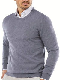 Herren Pullover aus Merinowolle - Eleganter Strickpullover-Luzern Mode