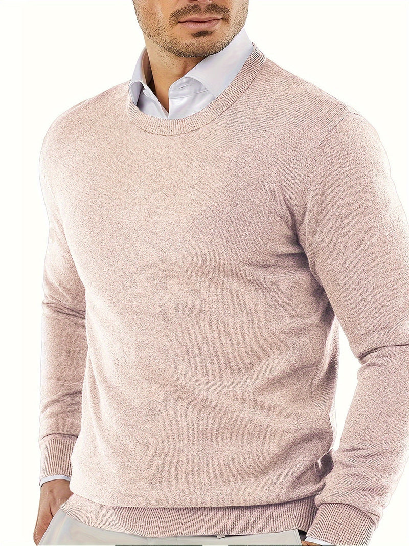 Herren Pullover aus Merinowolle - Eleganter Strickpullover-Luzern Mode