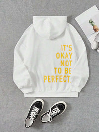 Trendy warme Unisex-Hoodie | Overmaat pasvorm | Kapuze mit Schnur-Weiß-S-Luzern Mode