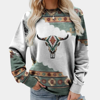 Hochwertiger Damen Schal mit abstraktem Muster Design-Luzern Mode