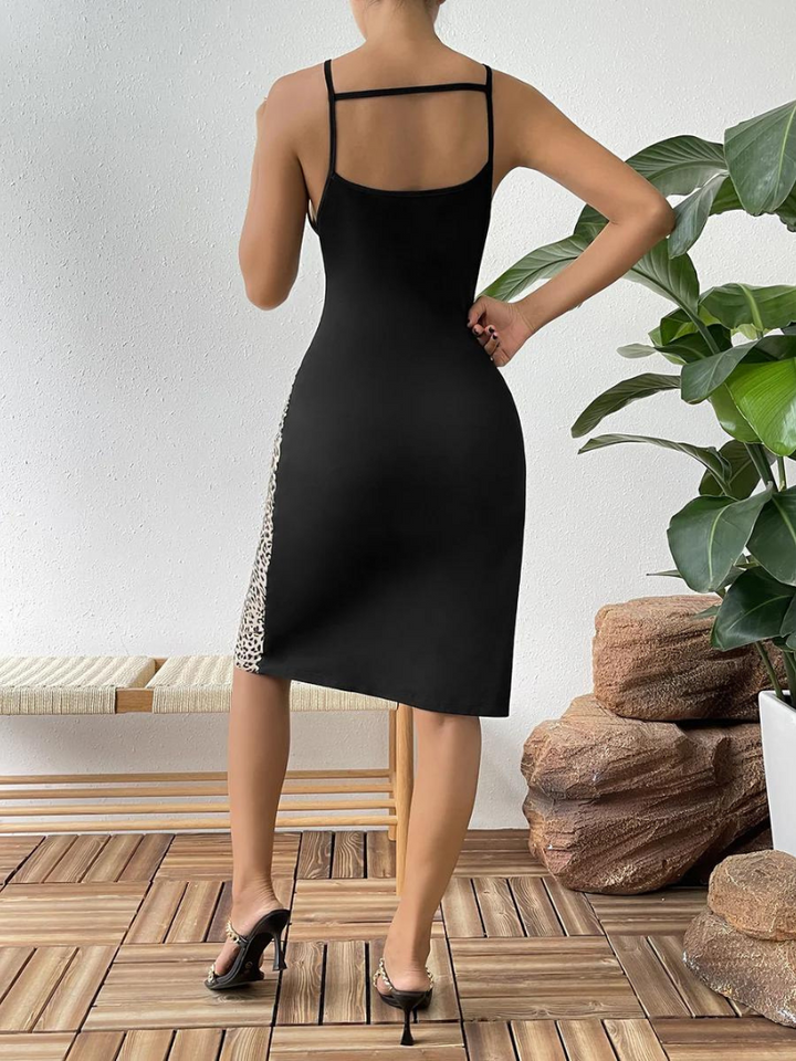 Sommerkleid Damen luftig | Ethno Tunika | Spaghettiträger | Casual Stil-Luzern Mode