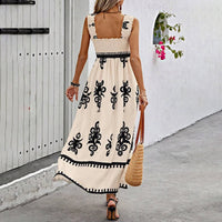 Sommerkleid Damen | Wickeloptik | V-Ausschnitt | Luftig | Figurbetont | Trend-Luzern Mode