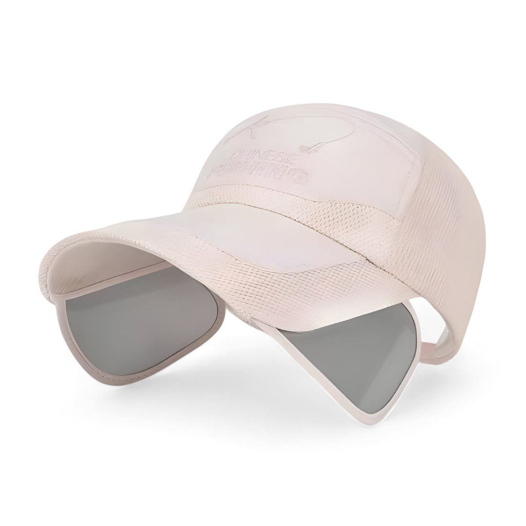 Visierkappe UV-Schutz Sommer | Sportliche Sonnenkappe Damen & Herren Trend-Rosa-Luzern Mode