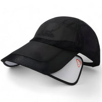 Visierkappe UV-Schutz Sommer | Sportliche Sonnenkappe Damen & Herren Trend-Schwarz-Luzern Mode