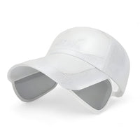 Visierkappe UV-Schutz Sommer | Sportliche Sonnenkappe Damen & Herren Trend-Weiß-Luzern Mode