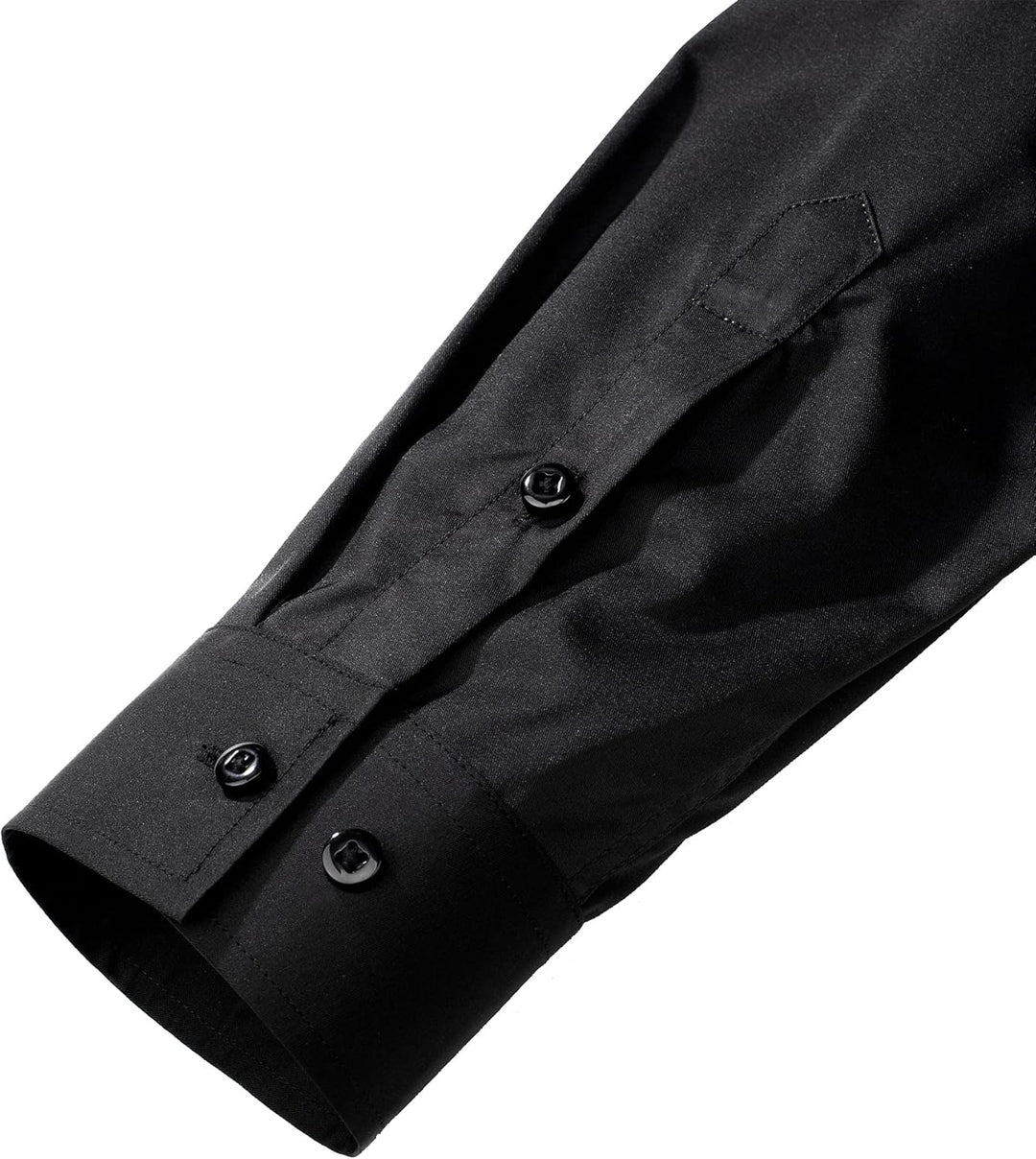 Herren Businesshemd Slim Fit - Bügelfrei und Atmungsaktiv-Luzern Mode