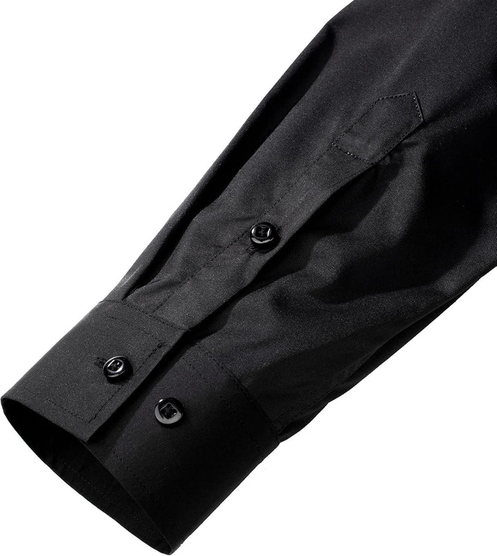 Herren Businesshemd Slim Fit - Bügelfrei und Atmungsaktiv-Luzern Mode