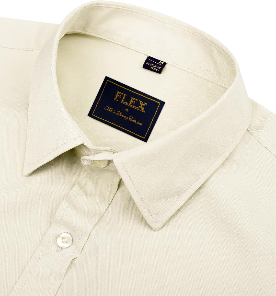 Herren Businesshemd Slim Fit - Bügelfrei und Atmungsaktiv-Luzern Mode
