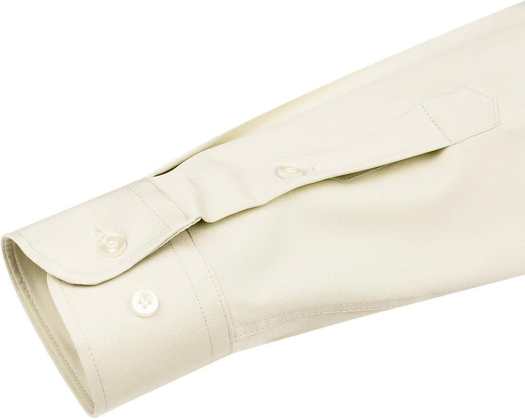 Herren Businesshemd Slim Fit - Bügelfrei und Atmungsaktiv-Luzern Mode