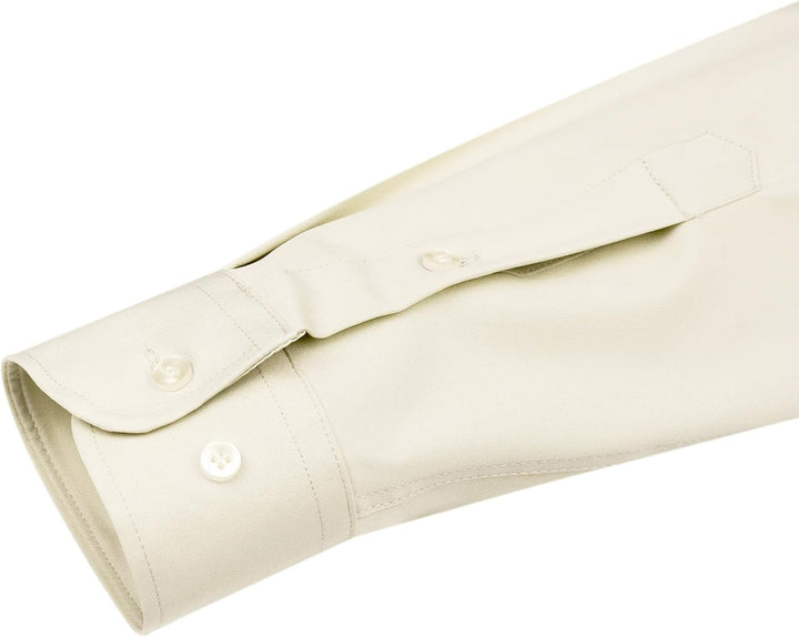 Herren Businesshemd Slim Fit - Bügelfrei und Atmungsaktiv-Luzern Mode