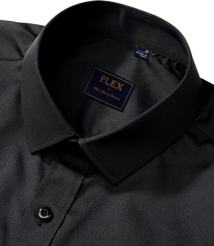 Herren Businesshemd Slim Fit - Bügelfrei und Atmungsaktiv-Luzern Mode