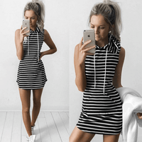 Mini Sommerkleid Damen | 1 kaufen 1 gratis Aktion | Ärmellos | Figurbetont | Trendy-Luzern Mode