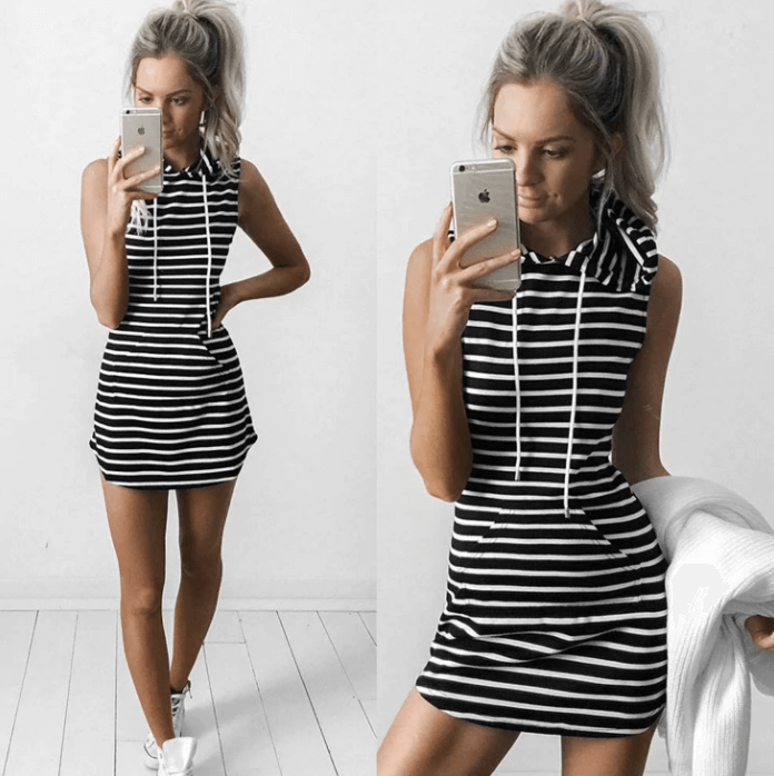 Mini Sommerkleid Damen | 1 kaufen 1 gratis Aktion | Ärmellos | Figurbetont | Trendy-Luzern Mode
