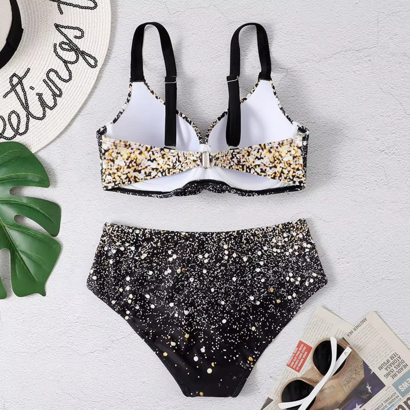 Trendy Bikini-Set mit Hoher Taille – Selina