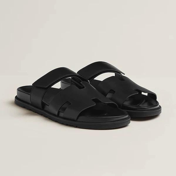 Damenschuhe | Veganes Leder | Zum Hineinschlüpfen | Offenes Design | Ergonomisch-Schwarz-35-Luzern Mode