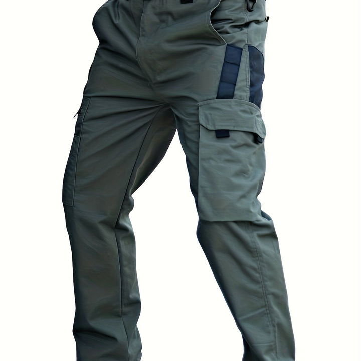 Herren Taktische Cargo Hose mit Mehreren Taschen-S-Armeegrün-Luzern Mode
