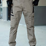 Herren Taktische Cargo Hose mit Mehreren Taschen-S-Khaki-Luzern Mode