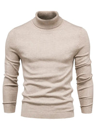 Hochwertiger Strickstoff für Bekleidung und Accessoires-Beige-S-Luzern Mode